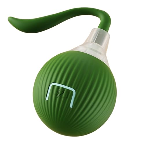 Lustiges Design Katzenspielzeug Ball, Mobiler Ball für Haustiere aus ABS und Silikon, stabiles drehbares Katzenspielzeug, Katzenspielzeug 5 x 5 x 8,7 cm für Zuhause, Indoor Lustiges Design Katzenspielzeug Ball, Mobiler Ball für Haustiere aus ABS und Silikon, stabiles drehbares Katzenspielzeug, Katzenspielzeug 5 x 5 x 8,7 cm für Zuhause, Indoor von Generico