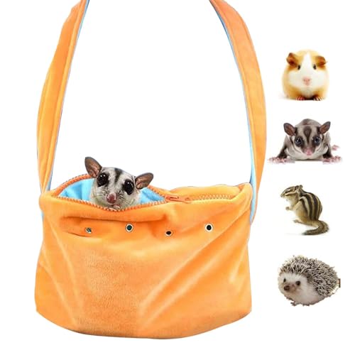 Meerschweinchen-Tore – Hamstertasche für Haustiere, klein, atmungsaktiv, für Reisen im Freien für Hamstersegelder, Hedgehog Hedgehog, klein Meerschweinchen-Tore – Hamstertasche für Haustiere, klein, atmungsaktiv, für Reisen im Freien für Hamstersegelder, Hedgehog Hedgehog, klein von Genérico