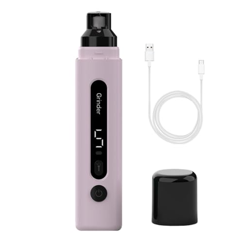 Nagelgrinder für Hunde, ruhige Krallenschleife, sichere verstellbare Puppy Nail Clippers mit LED-Licht, tragbare Katzenvorbereitung, Haustierpflegezubehör für kleine Katzen von Genérico