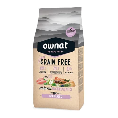 OW Nat GF Just Sterilized Cat 400 g – Optimale Gewichtskontrolle und Verdauung ohne Getreide für sterilisierte Katzen OW Nat GF Just Sterilized Cat 400 g – Optimale Gewichtskontrolle und Verdauung ohne Getreide für sterilisierte Katzen von Genérico