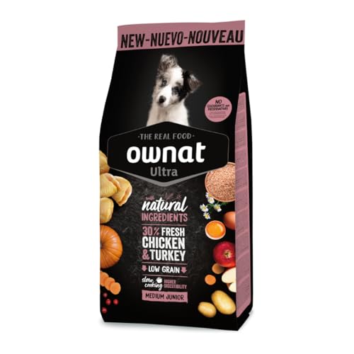 OW Nat Ultra Medium Junior 400 g - Naturfutter für Welpen mittlerer Rassen von Genérico