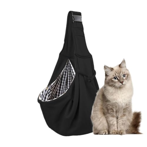 Pet Carrier Sling Bag für kleine Hunde, sichere Tragetasche für Hunde, ohne Hände, wendbar, für kleine Hunde, für Reisen, Spaziergänge im Freien von Genérico