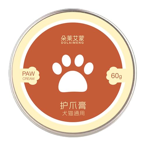 Pfotenbalsam – Creme-Butter für Katze und Hund | Pfotenschutz für den warmen Fußboden: Feuchtigkeitsspendende Fußlotion, effektiv und sicher von Genérico