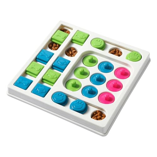 Puzzle Feeder für Hunde, Puzzlespielzeug für Hunde, langsamer Futterspender – Futterspielzeug für Hundefutter | Dog Treat Puzzle Slow Feeder – Unterhaltungsspielzeug von Genérico