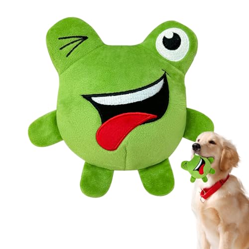 Quietschende Hundebälle, Hundespielzeug, Spielzeug zum Zahnen mit Cartoon-Tieren, quietschende Plüschbälle, multifunktionales interaktives Hundespielzeug Quietschende Hundebälle, Hundespielzeug, Spielzeug zum Zahnen mit Cartoon-Tieren, quietschende Plüschbälle, multifunktionales interaktives Hundespielzeug von Genérico