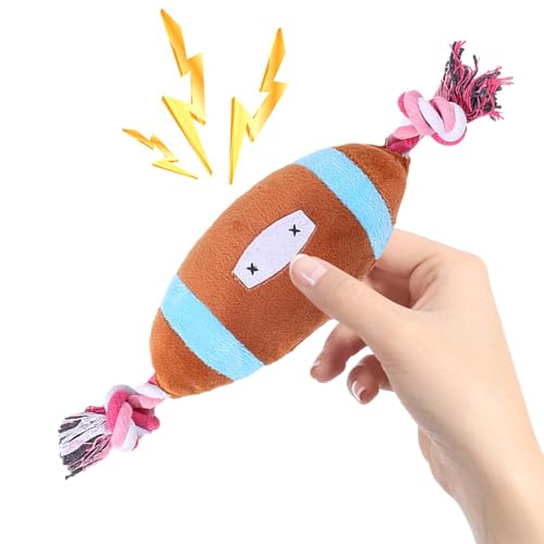 Quietschendes Spielzeug für Hunde, quietschendes Plüschspielzeug für Hunde, Plüschball für Hunde, Spielzeug für Hunde mit Sound, weiches und sicheres Plüschspielzeug für Hunde Quietschendes Spielzeug für Hunde, quietschendes Plüschspielzeug für Hunde, Plüschball für Hunde, Spielzeug für Hunde mit Sound, weiches und sicheres Plüschspielzeug für Hunde von Genérico