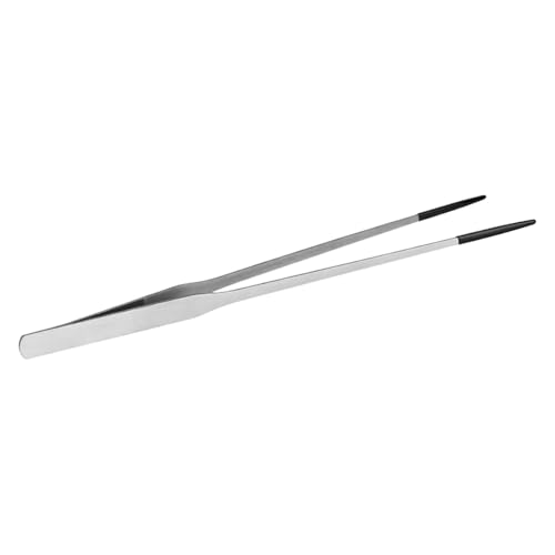 Reptil-Gummitipp - Stahlstahl-Greifer - Eeder-Feeder - Werkzeug mit Gummispitze, Schlangenzubehör von 26,4 cm (10,6 Zoll) für Aquarium von Genérico