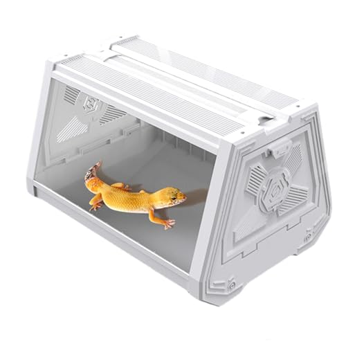 Reptile Terrarium | Breathable Leopard Gecko Habitat Tank | Trapezförmiges Design, Expands Viewing Field Reptile Habitat Enclosures For Scorpions, Hermit Crabs, Snakes von Genérico