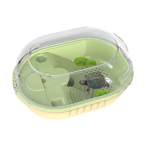 Reptilien-Tank - Schildkrötenbehälter mit Deckel | Aquarium für Reptilien, Schildkrötenraum, Aquarium, Schildkrötenbehälter, Reptilienraum für Haustiere, Kletterplattformen Reptilien-Tank - Schildkrötenbehälter mit Deckel | Aquarium für Reptilien, Schildkrötenraum, Aquarium, Schildkrötenbehälter, Reptilienraum für Haustiere, Kletterplattformen von Genérico