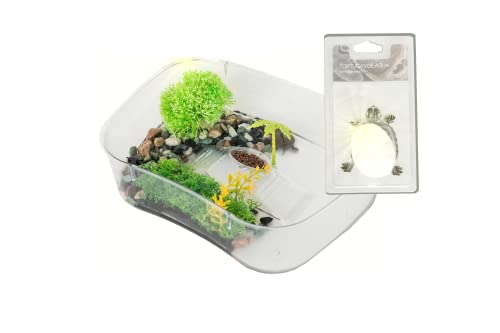 Schildkröte und Kalzium gratis – Schildkröten-Schildkröte – Kalziumblock für Wasserschildkröten, reguliert Säure und benötigt für Ihre Schale – Terrarium/Aquarium für Schildkröten – L32 cm, W23 cm, Schildkröte und Kalzium gratis – Schildkröten-Schildkröte – Kalziumblock für Wasserschildkröten, reguliert Säure und benötigt für Ihre Schale – Terrarium/Aquarium für Schildkröten – L32 cm, W23 cm, von Genérico