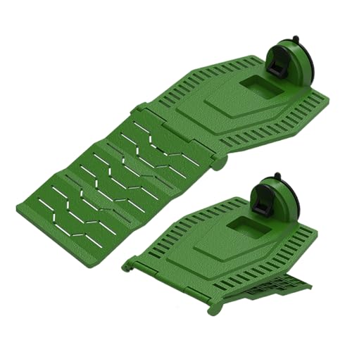 Schildkrötenrampe - Sonnenplace Ramp for Aquarium | Kletterleiter aus ABS für Schildkröten | Kletterhilfe kombiniert mit einer Liegeplattform für Fischbecken und Terrarien r von Genérico