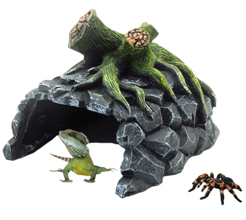 Schildkrötenrampe für Reptilien, Zubehör für Schildkröten, Leiter, die kein Fenster für Federn, Ruheplatz, Zubehör für (C, wie in der Abbildung gezeigt) von Genérico