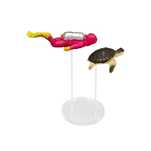 Scuba Diver Dekorationen, Aquarium, Schildkröte, Taucherdekoration, kreative Dekoration für Aquarium, Dekoration für Zuhause von Genérico