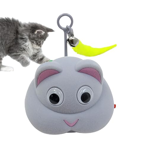 Spielzeug für Indoor-Katzen, automatische Mäuse, stimulierendes Spielzeug für Katzen, elektrisches mobiles Zubehör mit Licht für Kätzchen, Jagd gegen Langeweile, Zubehör für Spielzeug für Indoor-Katzen, automatische Mäuse, stimulierendes Spielzeug für Katzen, elektrisches mobiles Zubehör mit Licht für Kätzchen, Jagd gegen Langeweile, Zubehör für von Genérico