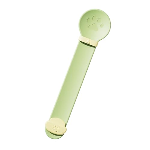 Spoon Squezer Food Squeer, Katzenstreu-Futterspender für Katzenstreben, multifunktionale Katzenstreu-Löffel, Katzenstreu-Futterspender von Genérico