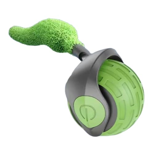 Tail Cat Toy - Soft Swaying Cat Lure | Bewegen des Katzenspielzeugs, Spielzeug für Haustiere, Bewegungsspielzeug, intelligenter Katzenspielzeugball mit 2 einstellbaren Geschwindigkeiten von Genérico