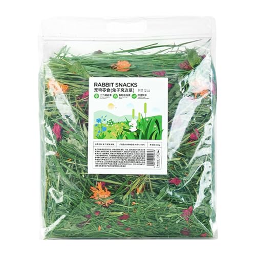 Timothy Grass Kaninchen | Natürliches Heu-Gras für Hamster – bietet verschiedene gesunde Tiernahrung, Kugelmüll für Hamster, Chinchillas, andere kleine Haustiere von Genérico