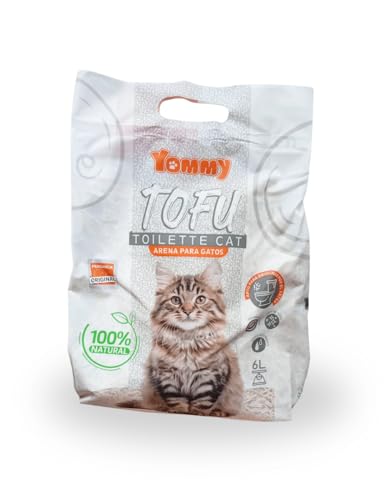 Tofu YOMMY Katzenstreu, natürlich, 6 l von Genérico