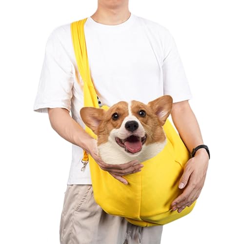 Tragetasche für Haustiere, mit verstellbarem Gurt, wendbar, für kleine Hunde, für Reisen, Spaziergänge im Freien Tragetasche für Haustiere, mit verstellbarem Gurt, wendbar, für kleine Hunde, für Reisen, Spaziergänge im Freien von Genérico