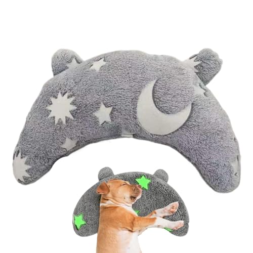 U-förmiges Haustierkissen, bequemes Schlafkissen mit Nackenschutz, beruhigendes Spielzeug für Haustiere, beruhigendes Spielzeug für Haustiere, weich und glänzend, waschbar, Kissen von Genérico