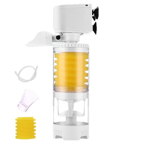 Ultimativer Tankfilter: Praktischer Vakuumfilter für Aquarium, einfach zu installieren, effizienter Tankfilter, reinigt den Wasserschwammfilter für Sauerstoff-Filter Ultimativer Tankfilter: Praktischer Vakuumfilter für Aquarium, einfach zu installieren, effizienter Tankfilter, reinigt den Wasserschwammfilter für Sauerstoff-Filter von Genérico