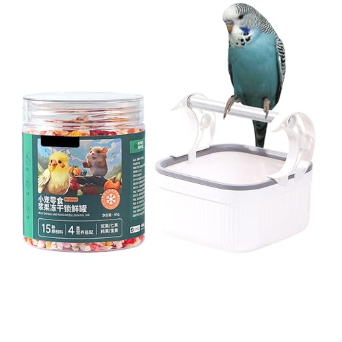 Vogel-Kleiderbügel | tragbarer Schreibtisch-Set, Cocktail-Kleiderbügel, Spielzeug für Pole am unteren Rand für Wellensittiche, , Wellensittiche, Finken, Schildkröten von Genérico