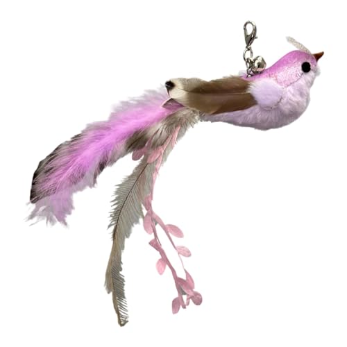 Vogelkopf für Katzenspielzeug, Katzenspielzeug, interaktives Katzenvogelspielzeug, realistische Simulation, Vogelspielzeug mit Glocken für Indoor-Kätzchen Vogelkopf für Katzenspielzeug, Katzenspielzeug, interaktives Katzenvogelspielzeug, realistische Simulation, Vogelspielzeug mit Glocken für Indoor-Kätzchen von Genérico