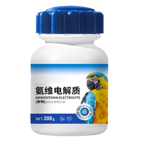 Vogelpulver zur Unterstützung der Verdauung - 200 g Natürliche Darmgesundheit Ergänzungsmittel | Boost tägliche Ernährung für Papageien, Kakadus und Vögel Haustiere | Energieformel, Wachstum und Vogelpulver zur Unterstützung der Verdauung - 200 g Natürliche Darmgesundheit Ergänzungsmittel | Boost tägliche Ernährung für Papageien, Kakadus und Vögel Haustiere | Energieformel, Wachstum und von Genérico