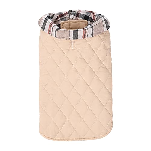 Warmer Hundemantel, Hundemantel für kaltes Wetter, wendbar, wasserdicht, winddicht, für Hunde, kariert, britischer Stil, Schneeanzug von Genérico