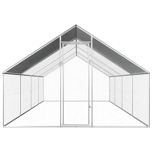 Wenjingqi-170791 Hühnerstall für den Außenbereich, verzinkt, 2,75 x 8 x 1,92 m Wenjingqi-170791 Hühnerstall für den Außenbereich, verzinkt, 2,75 x 8 x 1,92 m von Genérico
