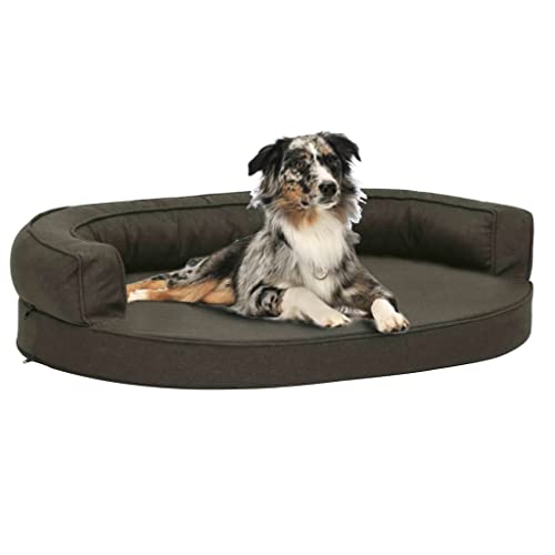 Wenjingqi-171290 Ergonomische Hundematratze, Dunkelgrau, 75 x 53 cm Wenjingqi-171290 Ergonomische Hundematratze, Dunkelgrau, 75 x 53 cm von Genérico