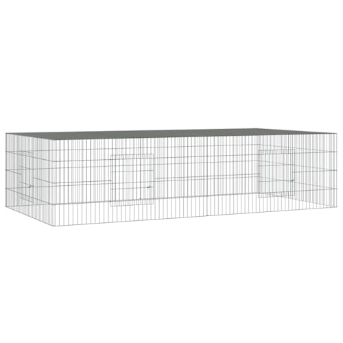 Wenjingqi-171563 Käfig für Kaninchen, 2 Paneele, verzinktes Eisen, 220 x 110 x 55 cm Wenjingqi-171563 Käfig für Kaninchen, 2 Paneele, verzinktes Eisen, 220 x 110 x 55 cm von Genérico