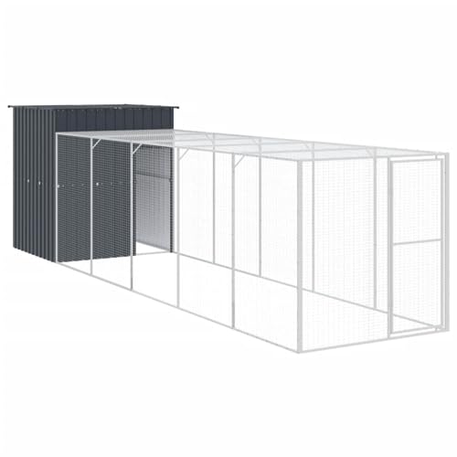 Wenjingqi-3189110 Hühnerstall mit Hühnerstall oder verzinkt, Grau, 165 x 659 x 181 cm Wenjingqi-3189110 Hühnerstall mit Hühnerstall oder verzinkt, Grau, 165 x 659 x 181 cm von Genérico