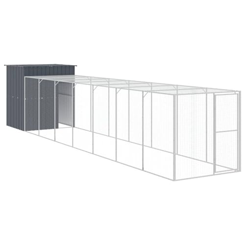 Wenjingqi-3189111 Hühnerstall mit Hühnerstall oder verzinkt, Grau, 165 x 863 x 181 cm Wenjingqi-3189111 Hühnerstall mit Hühnerstall oder verzinkt, Grau, 165 x 863 x 181 cm von Genérico