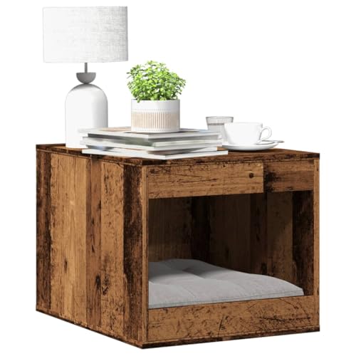 Wenjingqi-857767 Katzenstreumöbel aus Holz, Alttechnik, 47 x 59 x 42 cm Wenjingqi-857767 Katzenstreumöbel aus Holz, Alttechnik, 47 x 59 x 42 cm von Genérico