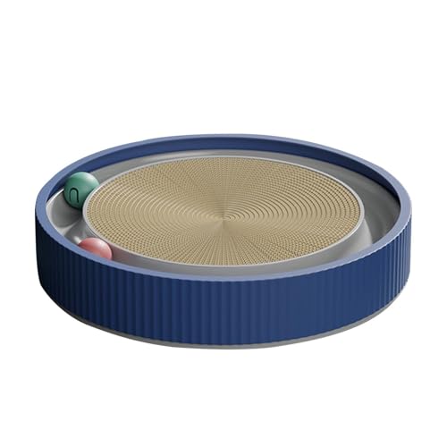 für Katzen, interaktives Trainingsspielzeug mit Ball – Durable Cat Toy Ball Track zum Schutz von Möbeln, unterstützt das Verhalten von Haustieren von Genérico
