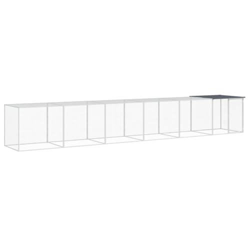 wenjingqi-3189041 Hühnerstall mit Dach oder verzinkt, Anthrazit, 603 x 98 x 90 cm wenjingqi-3189041 Hühnerstall mit Dach oder verzinkt, Anthrazit, 603 x 98 x 90 cm von Genérico