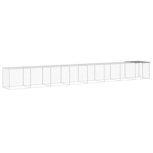 wenjingqi-3189047 Hühnerstall mit Dach oder verzinkt, Hellgrau, 803 x 98 x 90 cm wenjingqi-3189047 Hühnerstall mit Dach oder verzinkt, Hellgrau, 803 x 98 x 90 cm von Genérico