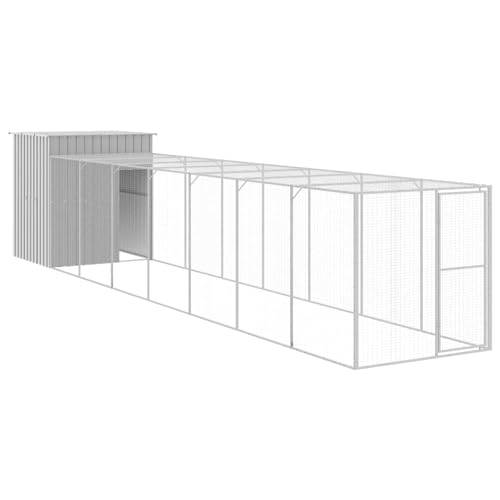 wenjingqi-3189116 Hühnerstall mit Hühnerstall oder verzinkt, Hellgrau, 165 x 863 x 181 cm wenjingqi-3189116 Hühnerstall mit Hühnerstall oder verzinkt, Hellgrau, 165 x 863 x 181 cm von Genérico