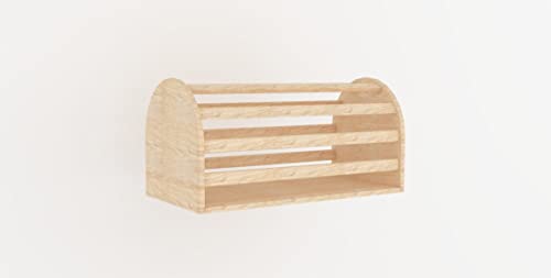 Seesack-Form aus Holz für Meerschweinchen, Heu und Kleintiere, Buffet von Generiq