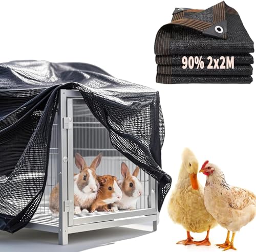 Abdeckplane mit UV-Schutz 90 % für Hühnerstall, Sonnenblende, Verschlüsselung, Verdickung, Wärmeisolierung, Sonnenschutz, Schattennetz, Sichtschutz von Générique