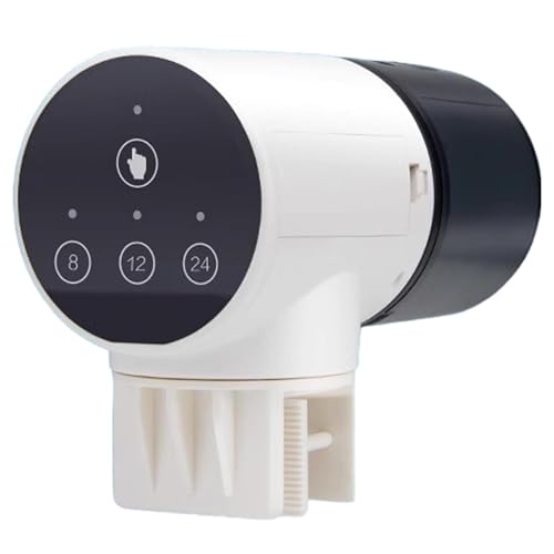 Aquarium Futterautomat, Fischfutterautomat | Futterspender mit kleinem Tank mit Timer | Automatischer Futterspender mit 3 Geschwindigkeiten Aquarium Futterautomat, Fischfutterautomat | Futterspender mit kleinem Tank mit Timer | Automatischer Futterspender mit 3 Geschwindigkeiten von Générique