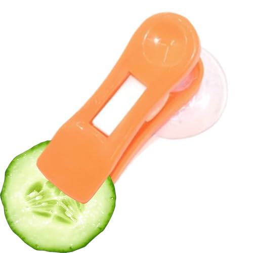 Aquarium Stampfer Clip Futterstation mit Algenclip | Praktischer Algenclip Halter, Fischfutterhalter mit Wind von Générique