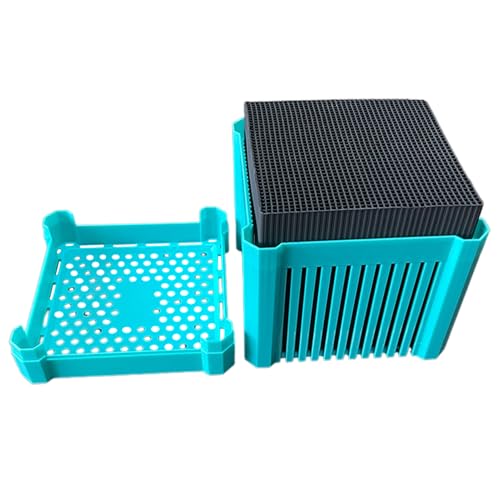 Aquarium-Würfel-Filter, Aktivkohlefilter, Aktivkohlefilter für Frischwasser- und Salzwasserreinigungssysteme, 4,41 x 4,41 x 4,41 Zoll Aquarium-Würfel-Filter, Aktivkohlefilter, Aktivkohlefilter für Frischwasser- und Salzwasserreinigungssysteme, 4,41 x 4,41 x 4,41 Zoll von Générique