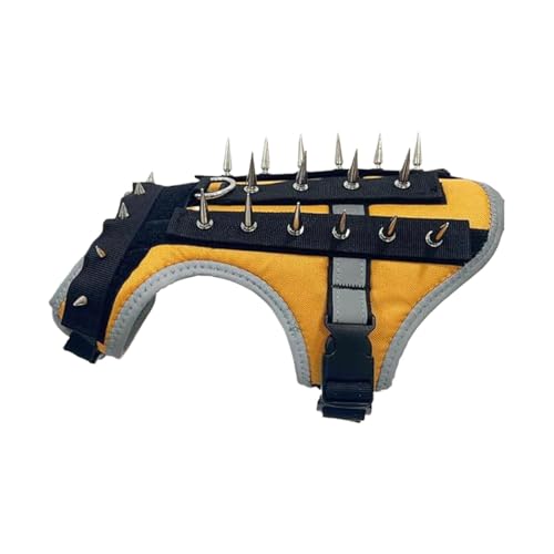 Assistance Dog Vest, Reflective Protective Harness, Dog Shield Against, Size About 30 x 22 cm for Small and Medium Dogs, Animal Attacks, Adjustable Secure Fit Outdoor Safety von Générique
