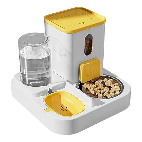 Automatischer Futter- und Wasserspender für Auto, große Kapazität, Feeding Station für Katzen, Hunde und kleine Haustiere, programmierbare Timer, bequeme und zuverlässige Haustierpflege Automatischer Futter- und Wasserspender für Auto, große Kapazität, Feeding Station für Katzen, Hunde und kleine Haustiere, programmierbare Timer, bequeme und zuverlässige Haustierpflege von Générique
