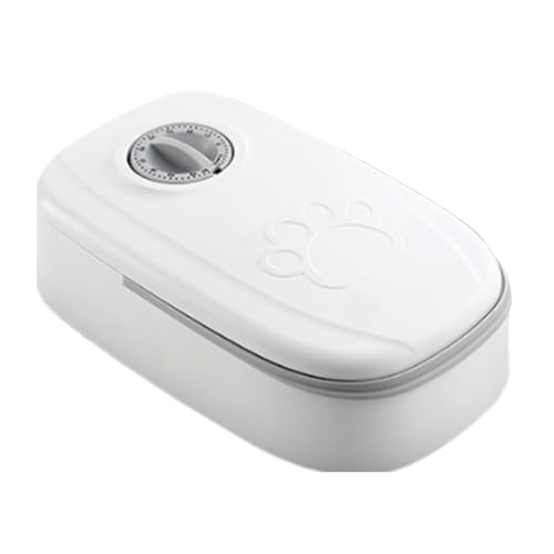 Automatischer Futterspender für Hunde – automatische Schüssel für Hunde und Katzen | Ablads für Trockenfutter und wie zum Beispiel für Tiere, Abschnitte für doppelte Reaut, im Lieferumfang enthalten Automatischer Futterspender für Hunde – automatische Schüssel für Hunde und Katzen | Ablads für Trockenfutter und wie zum Beispiel für Tiere, Abschnitte für doppelte Reaut, im Lieferumfang enthalten von Générique