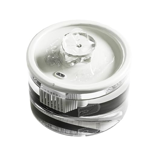 Automatischer Wasserspender für Haustiere, 5,91 x 5,91 Zoll, Trinkwasser, großes Fassungsvermögen, hygienisches Design, leicht zu reinigen, perfekt für Katzen und Hunde Automatischer Wasserspender für Haustiere, 5,91 x 5,91 Zoll, Trinkwasser, großes Fassungsvermögen, hygienisches Design, leicht zu reinigen, perfekt für Katzen und Hunde von Générique