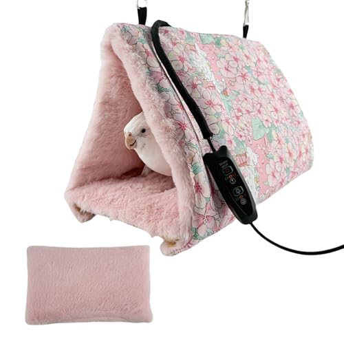 Beheizter Vogel – Heizkissen für den Winter Sittiche, Nest Parrot Bett Plüsch Suggrand | Taschenhaus, beheizt, USB, Schlafpuffer für Taschenabschnitt, Perr von Générique