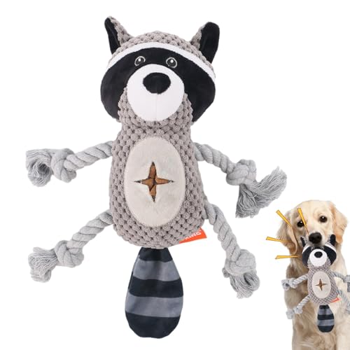 Beißspielzeug für Welpen, Kauspielzeug aus Plüsch für Hunde | Waschbär Plüschspielzeug für Hunde | Beißspielzeug für Hunde, Kauspielzeug, Stressabbau, Zahnpflege Beißspielzeug für Welpen, Kauspielzeug aus Plüsch für Hunde | Waschbär Plüschspielzeug für Hunde | Beißspielzeug für Hunde, Kauspielzeug, Stressabbau, Zahnpflege von Générique